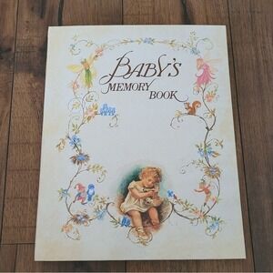 Vintage 1985 Philomel Babys Memory Book Pop Up Illustrated Keith‎ Ivy Moseley